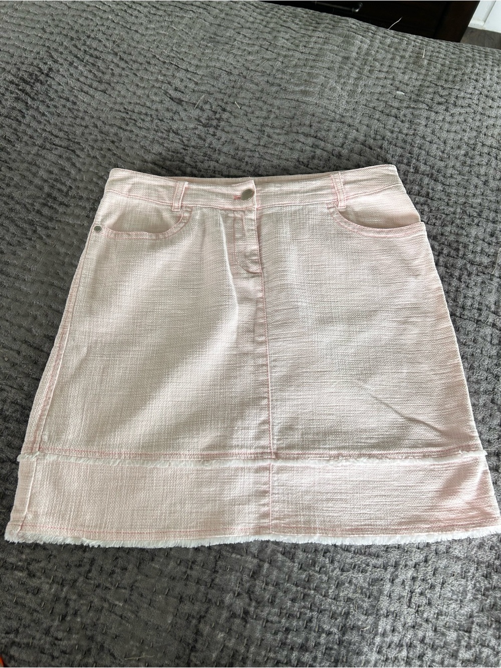 Marc Cain Pink Mini Skirt - Classic A-Line Style